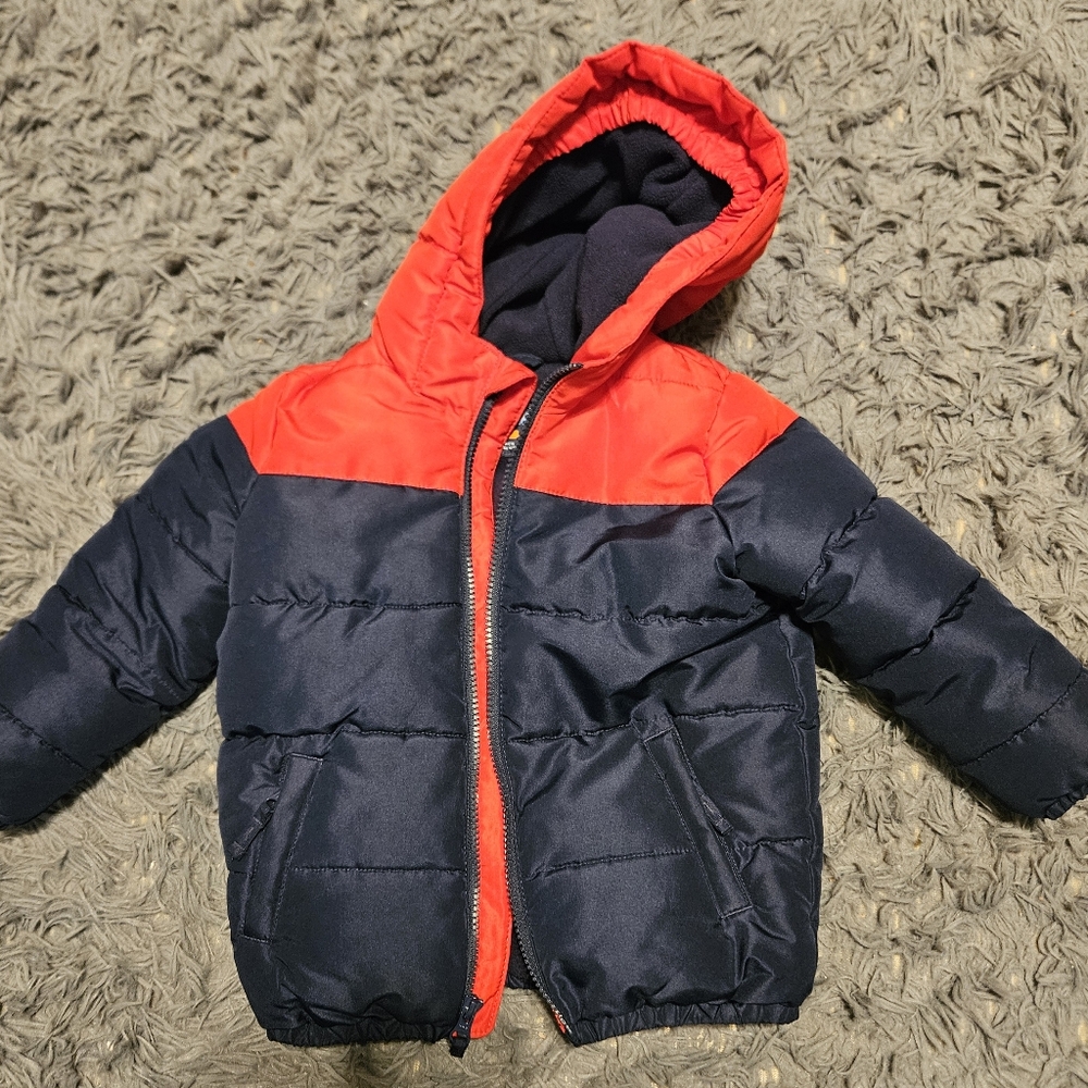 Children's Place Winter Jacket and hat-size 3T